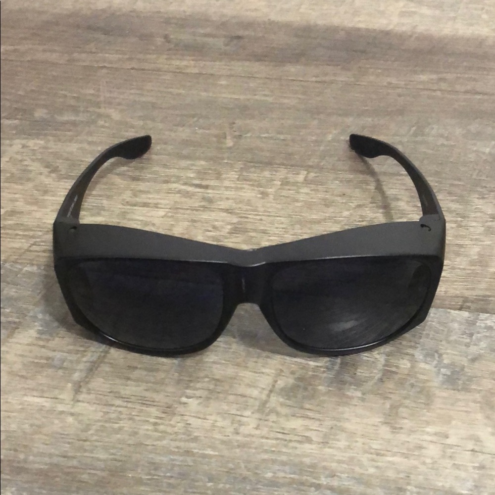 Black Wraparound Safety Glasses with Matte Finish
